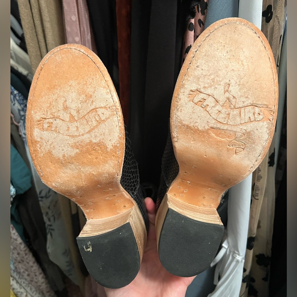 FREEBIRD Randi Black Snake in Size 6 - Picture 9 of 11